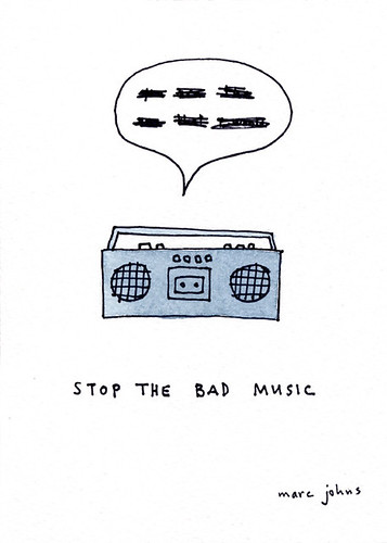stop the bad music / Marc Johns