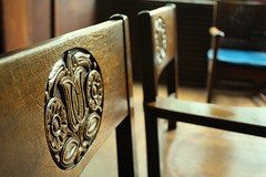 Carved Chair in the Hungarian Room