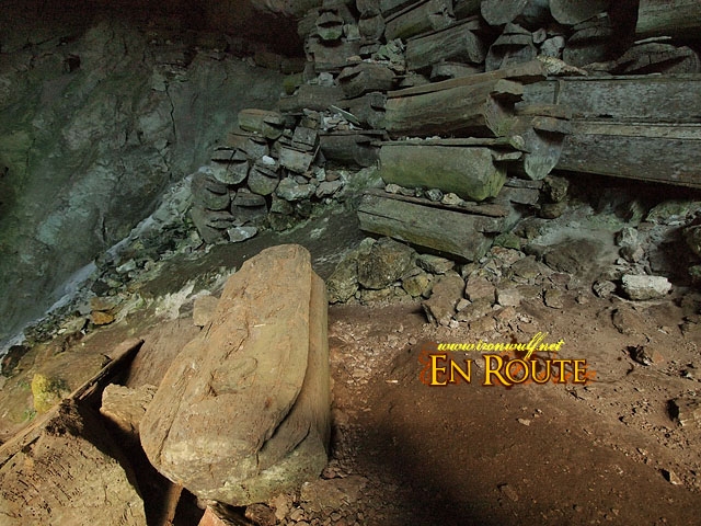 The Stacks of Coffins at Lumiang Burial Cave