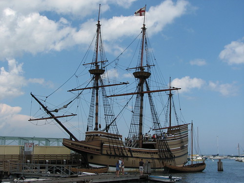 Mayflower in Plymouth, MA
