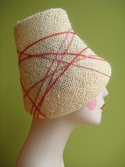 Side view of the hat