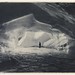 Cavern carved by the sea in an ice wall near Commonwealth Bay, 1911-1914