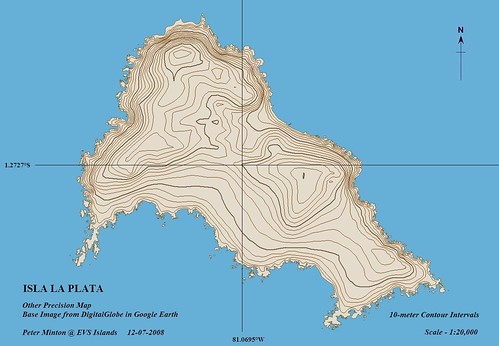 Isla la Plata - Other Precision Map (1-20,000)