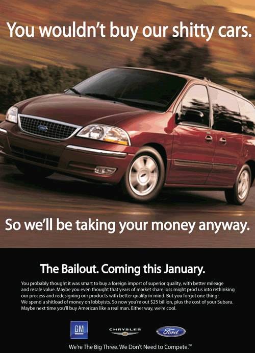 Big3 Bailout Ad