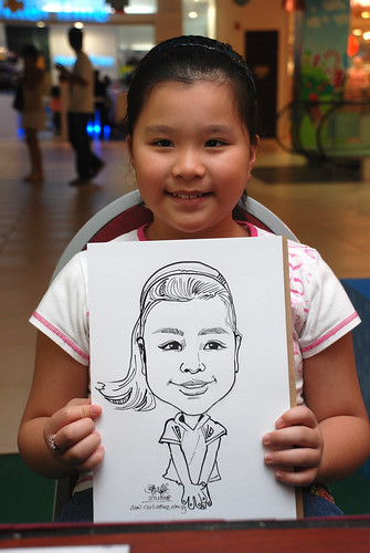 Caricature live sketching for Marina Square Day 2 - 14