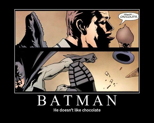 Batman Hates Chocolate