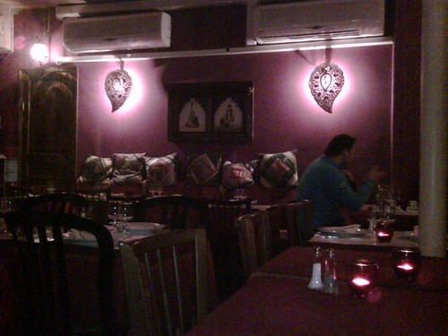 interior, Kastoori Indian restaurant, Paris