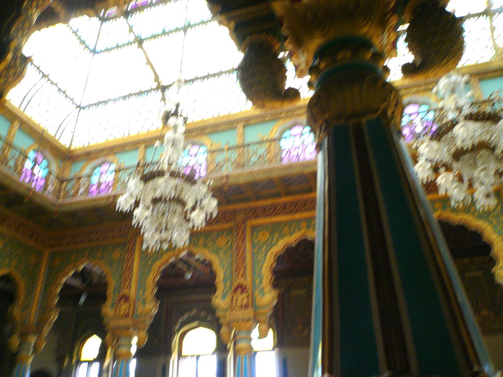 Inside the Mysore Palace