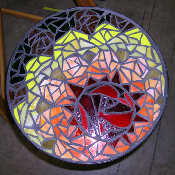 Sunrise Mosaic Table