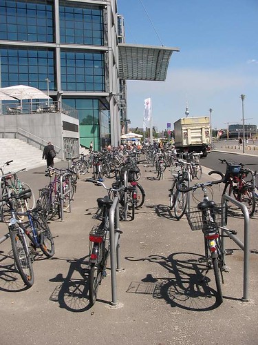 Fahrradparken am Berliner Hauptbahnhof