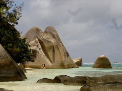Anse d'Argent on La Digue (Seychelles)