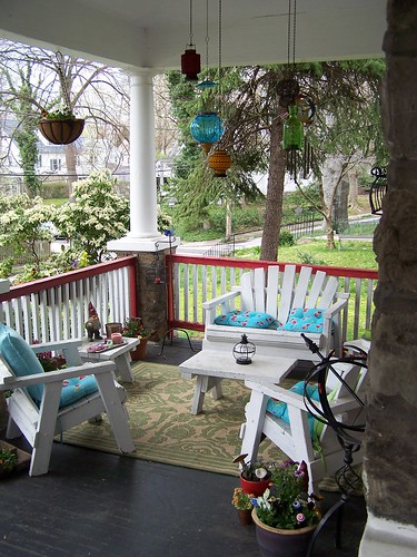 front porch seating by you.