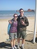 Clare & Dennis at North Berwick Beach