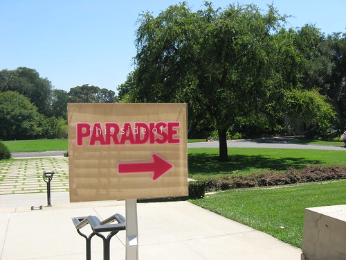 paradise sign