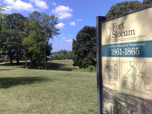 Fort Slocum in Washington DC - managed by the National Park Service 