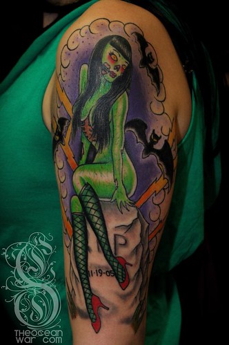 zombie girl tattoo. dresses Paul Naylor - Zombie girl zombie girl tattoo. zombie girl