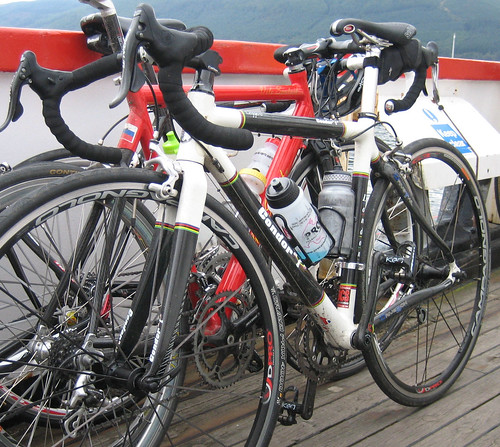 Cycles on the ferry