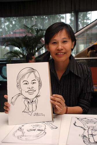 Caricature live sketching for IMEH - 1