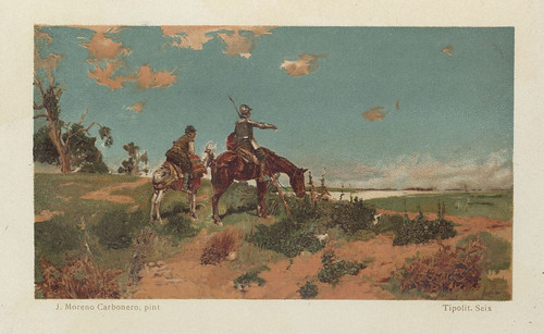 023-El Ingenioso Hidalgo Don Quijote de la Mancha-1905- José Moreno Carbonero