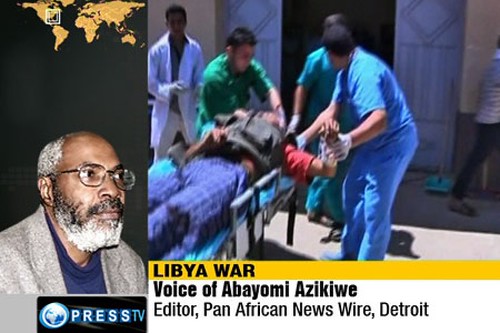 Abayomi Azikiwe, editor of the Pan-African News Wire, has been interviewed on numerous occasions on Press TV. Azikiwe has discussed U.S. foreign policy toward Libya and the African continent. by Pan-African News Wire File Photos