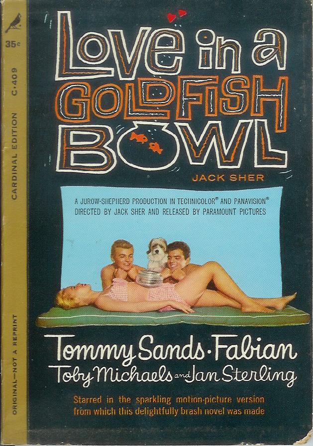 goldfish bowl. Title: Love in a Goldfish Bowl