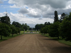 View towards the Pavilion, Wrest House and Park