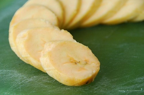 plantain slices