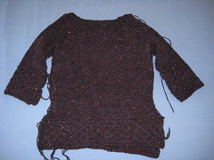 Kepler sweater in progress