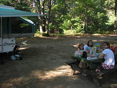 Our campsite at Massasoit State Park