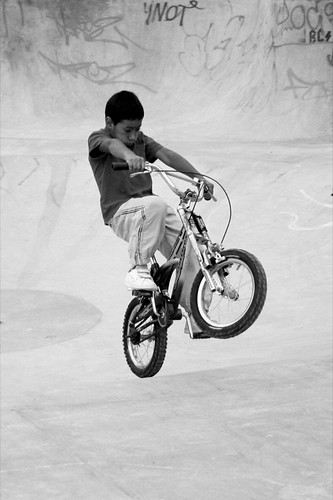 bmx bike jumpers kid