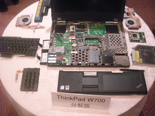 ThinkPad W700分解版