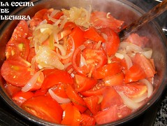 Tomates y cebolla