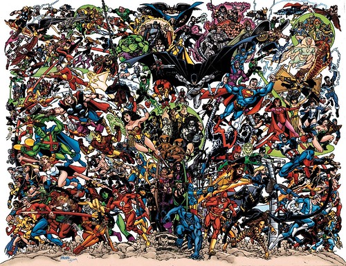 dc comics wallpaper. JLA/Avengers Wallpaper