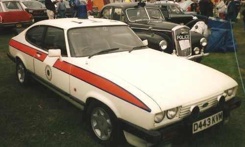 1987 Ford Capri Tickford Turbo UK Police Car