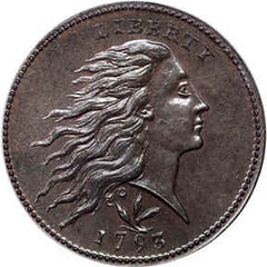 1793 Large Cent S-9 Obverse