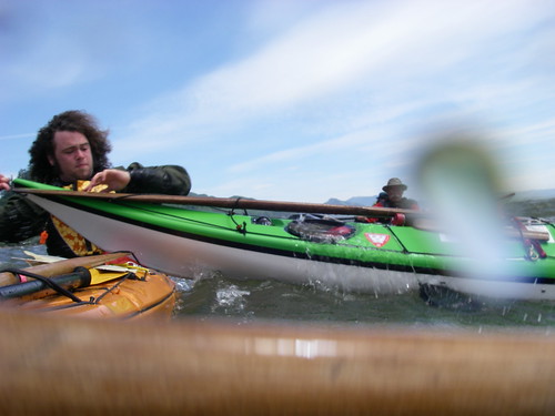 Rescuing a needled kayak