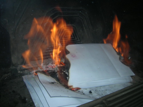 Image result for images of documents on fire