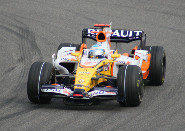 Fernando Alonso F1 Renault China Grand Prix 2008