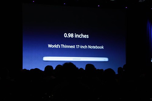 grosor MacBook pro 17