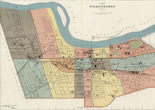 new york city map 1900. New York: J. Bien, 1900.