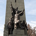 Particolare del monumento commemorativo alla Guerra del Pacifico in Santiago