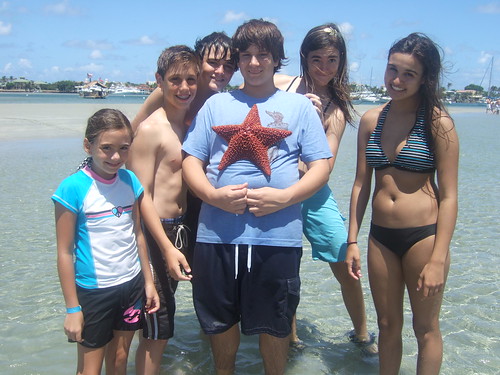 Nicholas, starfish and group