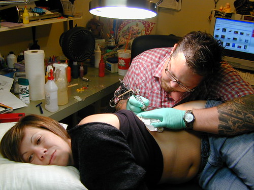 Tattoo. Tatuaje Calavera de Mariposa