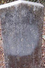 Grave of Nathanial Callaway Todd