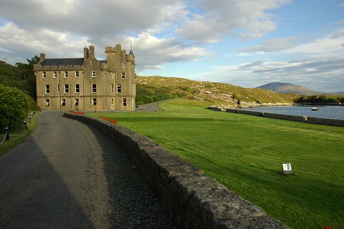 Abhainnsuidhe Castle from the west