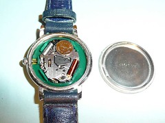 腕時計の電池交換 写真