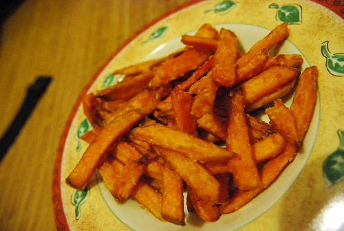 Sweet potato frites