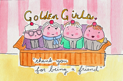 Custom order, Golden Girls Cupcakes