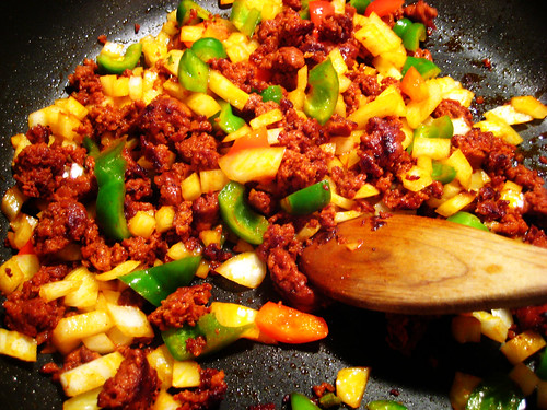 chorizo stuffing for peppers