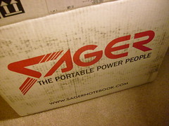 Sager NP7680 Unboxing